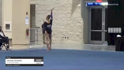Hannah Scheible - Floor, All American #403 - 2021 USA Gymnastics Development Program National Championships