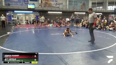 60 lbs Placement Matches (8 Team) - Jett Deville, The Untouchables Purple vs Joshua Hughey, TNWCC