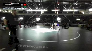 Girls 135 lbs 1st Place Match - Madison Watts, Sumner (Girls) vs Sara Ortega, Toppenish (Girls)