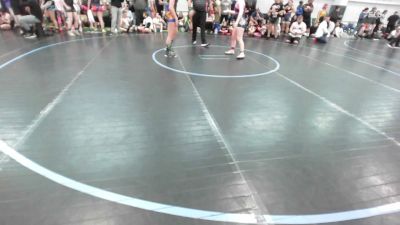 132 lbs Round Robin 1 - Carolyn Geckler, Team Ohio - G vs Reese Montgomery, PA West Yellow - G