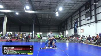 106 lbs Quarterfinals (8 Team) - Efrain Rivera, REAL LIFE WRESTLING CLUB vs Zach Fuller, SLAUGHTER HOUSE WRESTLING CLUB