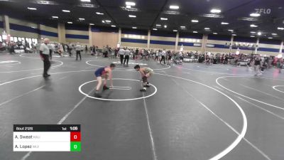 109 lbs Semifinal - Aiden Sweat, Kalispell WC vs Andres 'Rambo' Lopez, Wlv Jr Wrestling