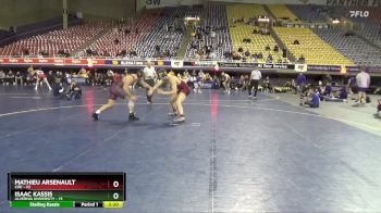 197 lbs 2nd Wrestleback (16 Team) - Mathieu Arsenault, Coe vs Isaac Kassis, Alvernia University