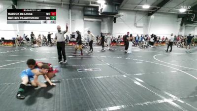 82/87 Round 3 - Maddox De Lange, PWC vs Michael Franceschini, Slate Wrestling Academy