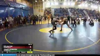 160 lbs 2nd Place Match - Dylan Fox, Jensen Beach vs Chase McBroom, Celebration