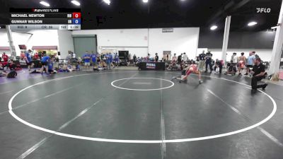 110 lbs Michael Newton, Rhode Island Blue vs Gunnar Wilson, Oregon