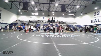 190 lbs Final - Casen Leep, Sequoyah Tahlequah JH vs Camden Dainty, Bartlesville High School