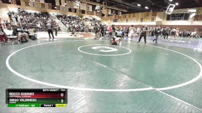 144 lbs Cons. Round 6 - Diego Valdinezo, Poway vs Rocco Godinez, Centennial (Corona)