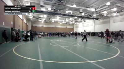 157 lbs Champ. Round 2 - Rafael Gutierrez, Alhambra vs Nate Rebolloso, Etiwanda