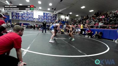 140 lbs Rr Rnd 2 - Hugo Baldwin, Victory Christian School vs Wyatt Wilkinson, Skiatook Youth Wrestling