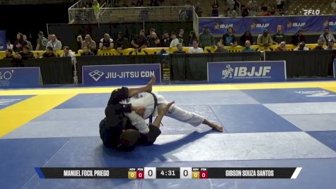 Gibson Souza Santos vs Manuel Focil Priego 2026 Pan Jiu Jitsu IBJJF Championship