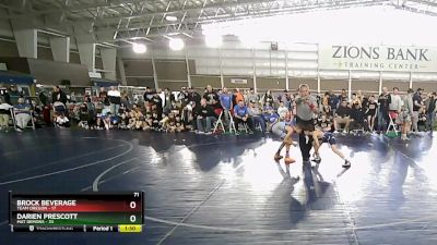 71 lbs Round 2 (4 Team) - Darien Prescott, Mat Demons vs Brock Beverage, Team Oregon