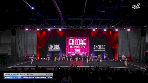 Nor Cal Elite All-Stars- Sacramento - THOR [2025 L4 Senior Coed - Small Day 2] 2025 Encore Grand Nationals