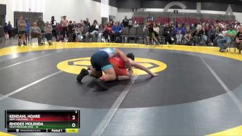 209 lbs 2nd Wrestleback (8 Team) - Kendahl Hoare, Heat Lightning vs Rhodes Molenda, Team Missouri (MO)