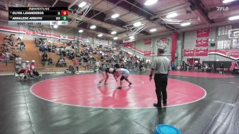 145 lbs Cons. Semi - Olivia Lavanderos, Santa Ana vs Annalese Arroyo, Norco
