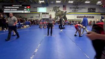 113 lbs Quarterfinal - Peyton Philavanh, Dallas Center-Grimes vs Hendrix Schwab, Don Bosco