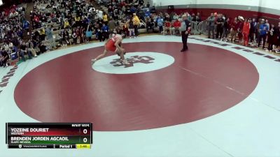 126 lbs Semifinal - Brenden Jorden Agcaoili, SLAM! NEVADA vs Yozeine Douriet, Western