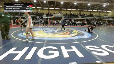 190 lbs Round Of 16 - Angelo Mastrofine, Exeter/West Greenwich vs Zachari Rocchio, Ponaganset
