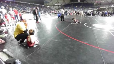 47-48 lbs Quarterfinal - Evan Tanguma, Moses Lake Wrestling Club vs Ashton Leggett, White River Hornets Wrestling Club