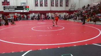 133 lbs Semifinal - Josh Neiwert, Cal Poly Humboldt vs Chase DeBlaere, Oregon State