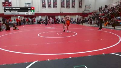 133 lbs Semifinal - Josh Neiwert, Cal Poly Humboldt vs Chase DeBlaere, Oregon State