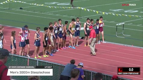 Men's 3k Steeplechase, Heat 5