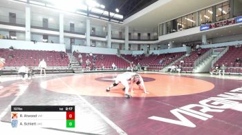 197 lbs Semifinal - Rod Atwood, Virginia Military Institute vs Aidan Schlett, North Carolina