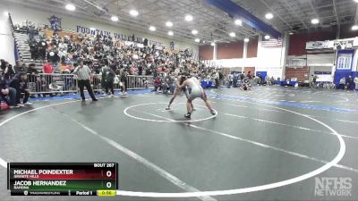 150 lbs Cons. Round 2 - Jacob Hernandez, Ramona vs Michael Poindexter, Granite Hills