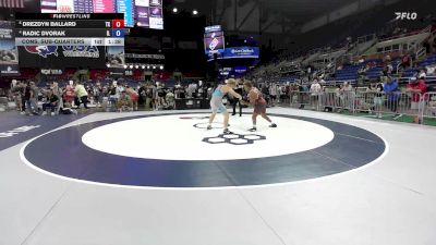 165 lbs Cons. Sub-quarters - Drezdyn Ballard, TX vs Radic Dvorak, IL