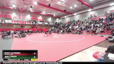 113 lbs Champ. Round 1 - Wyatt Gutierrez, Naches Valley vs Jimmy Pineda, Toppenish