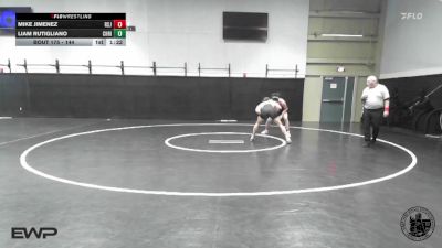 144 lbs Champ. Round 1 - Mike Jimenez, Rancho San Juan vs Liam Rutigliano, Christopher