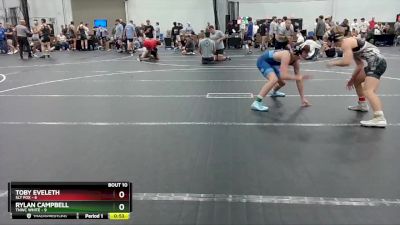 120 lbs Round 3 (8 Team) - Toby Eveleth, Sly Fox vs Rylan Campbell, TNWC White