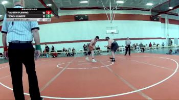 285 lbs Semifinal - Zach Kuneff, Bethany College vs Austin Fleming, Waynesburg University