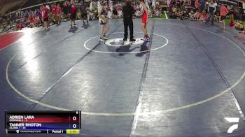 106 lbs Quarters & Wb (16 Team) - Adrien Lara, Montana 2 vs Tanner Rhoton, Alaska 1