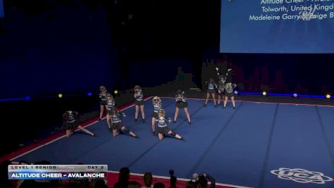 Altitude Cheer - Avalanche [2026 L1 Senior Day 2] 2026 UCA & UDA All Star Nationals