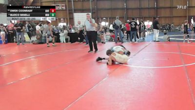85 lbs Rr Rnd 1 - Owen Coonradt, Grit Mat Club vs Marco Minelli, Minisink