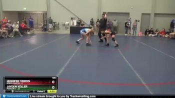 106 lbs Quarterfinals (8 Team) - Jennifer Verdin, North Dakota vs Jayden Keller, Missouri 1