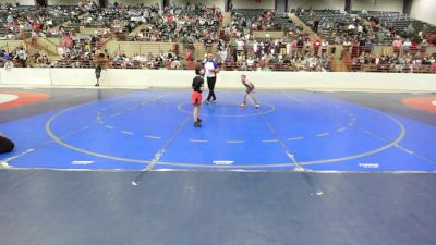 51 lbs Round Of 16 - Tayvien Neal, Dendy Trained Wrestling vs Reaves Stroupe, PTC Wrestling