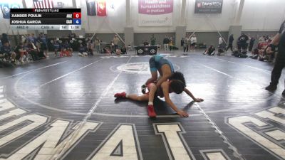126 lbs Xander Poulin, Arizona vs Joshua Garcia, California Silver