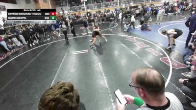126 lbs Cons. Round 4 - Silvano Mancinas-Trevizo, Sunnyside vs Owen Martel, Moses Lake