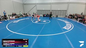 152 lbs Semis & 3rd Wb (16 Team) - Kaylie Petersen, Indiana vs Isabella Harris, Tennessee Red