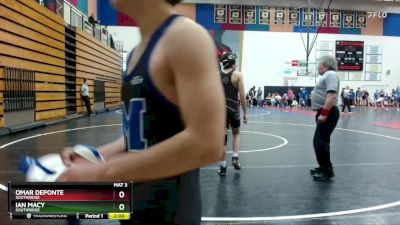 120 lbs 5th Place Match - Ian Macy, Southridge vs Omar Deponte, Southridge