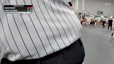 105 lbs Round 1 (6 Team) - Aiden Wright, Upstate Uprising vs Apollo Alvarez, Cordoba Trained