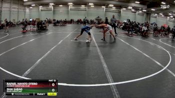 126 lbs Champ. Round 2 - Rafael Hayato Otero, Alchemy Wrestling Club vs Shai Sabag, River Wrestling