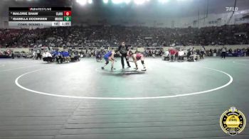 G6A-140 lbs Cons. Round 1 - Malorie Shaw, Claremore-Girls vs Isabella Doonkeen, Moore-Girls