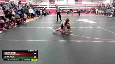 55 lbs Cons. Semi - Duke Rich, Excelsior Springs vs Nolan Smith, Odessa Youth Wrestling