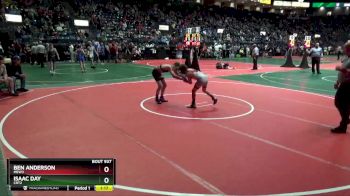 110 lbs Champ. Round 1 - Isaac Day, CRT2 vs Ben Anderson, MEW3