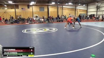 184 lbs Semifinal - Kyle Robbins, UN Clackamas Community College vs Julian Gorring, UN Clackamas Community College