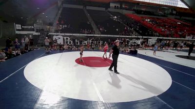 65-71.6 lbs Champ. Round 1 - Blakelee Turner vs Oakley Hausknecht, Montana
