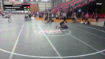 141 lbs Champ. Round 1 - Hudson Hackbarth, Unattached vs Carson Ochs, McKendree